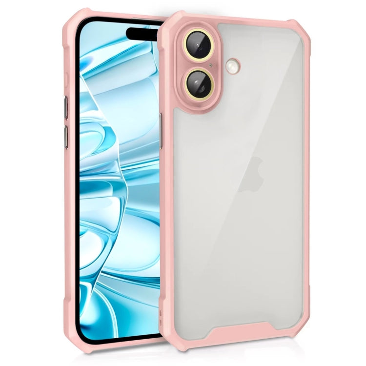 Shockproof Acrylic Phone Case with Lens Glass Film, Series 1