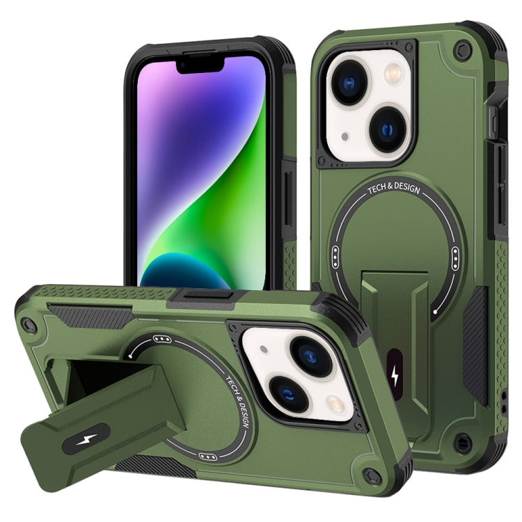 Armor Magsafe Holder PC Hybrid TPU Phone Case, Series 2