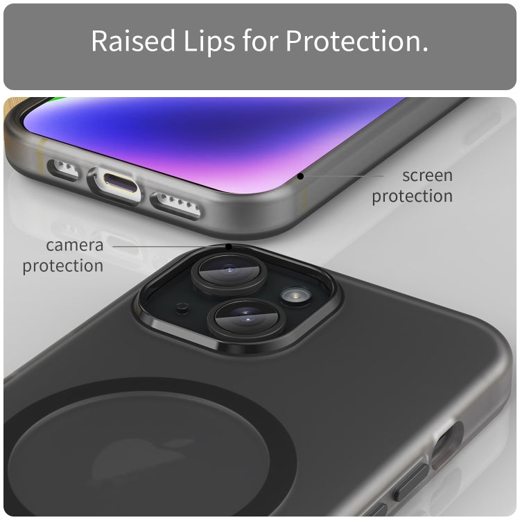 MagSafe Frosted Translucent TPU + PC Full Coverage Phone Case, Series 6