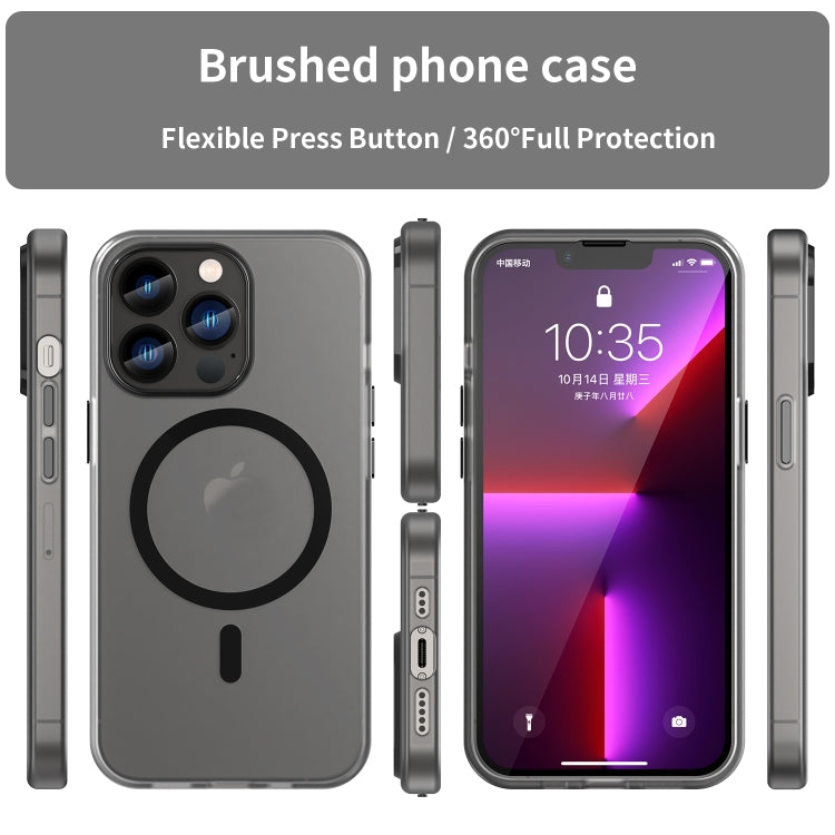 MagSafe Frosted Translucent TPU + PC Full Coverage Phone Case, Series 2