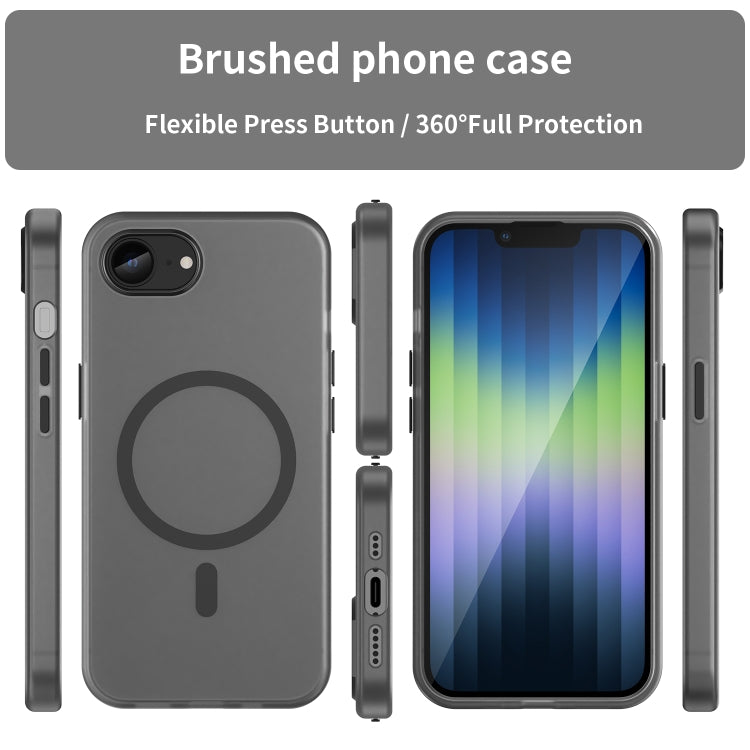 MagSafe Frosted Translucent TPU + PC Full Coverage Phone Case, Series 3