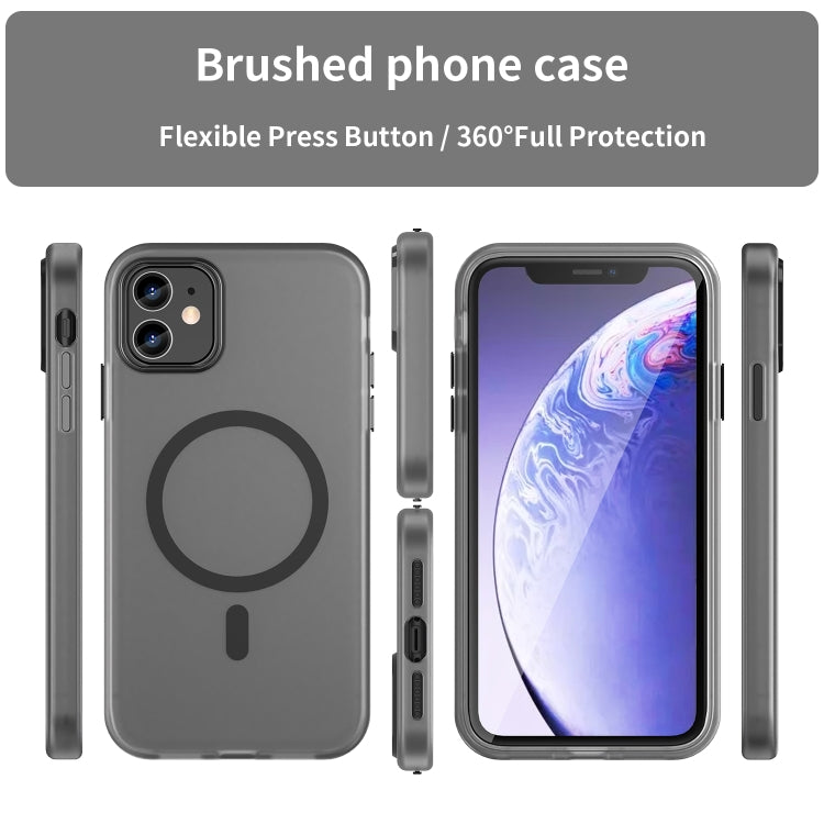 MagSafe Frosted Translucent TPU + PC Full Coverage Phone Case, Series 1