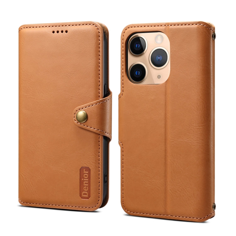 Denior Cowhide Texture Wallet Style Leather Phone Case, Series 2