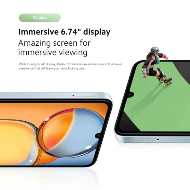 Xiaomi Redmi 13C Global, 6.74 inch MIUI 14 MediaTek Helio G85 Octa Core 2.0GHz, Network: 4G