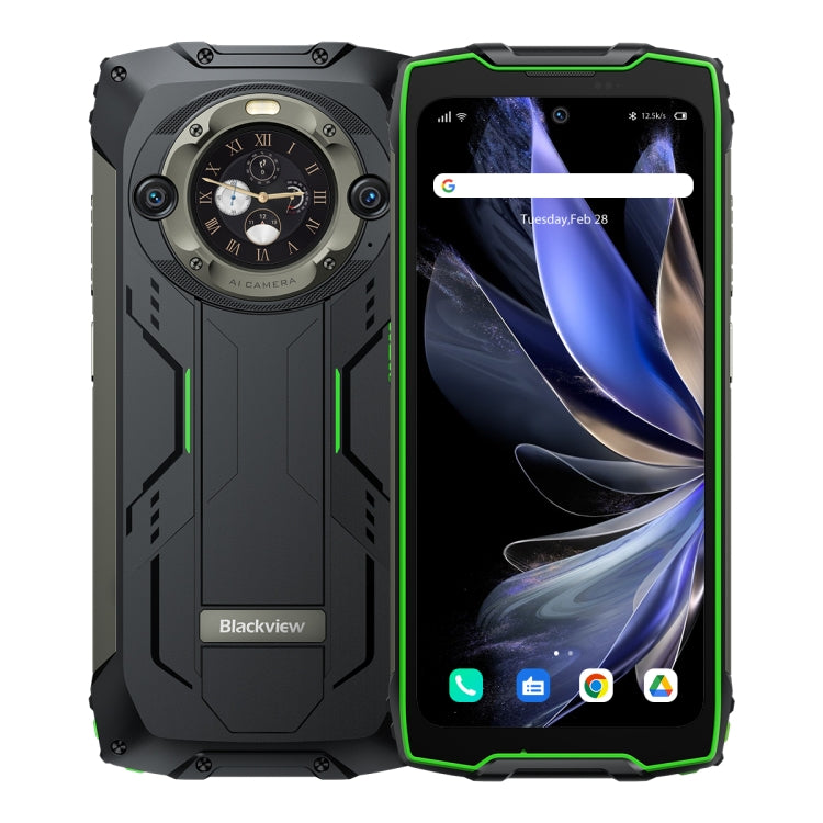 Blackview BV9300 Pro, IP68/IP69K/MIL-STD-810H, 6.7 inch + 1.32 inch Android 13 MediaTek Helio G99 Octa Core, Network: 4G, NFC, OTG