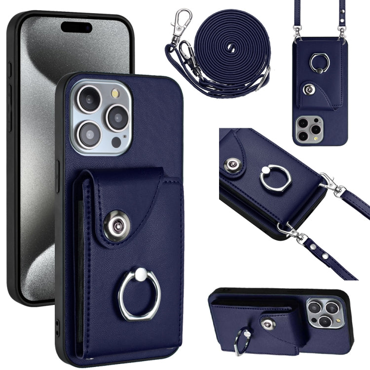 Organ Card Bag Ring Holder Phone Case with Long Lanyard, Series 5