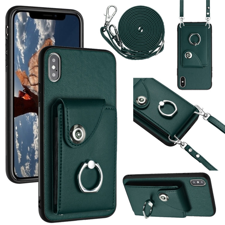 Organ Card Bag Ring Holder Phone Case with Long Lanyard, Series 3