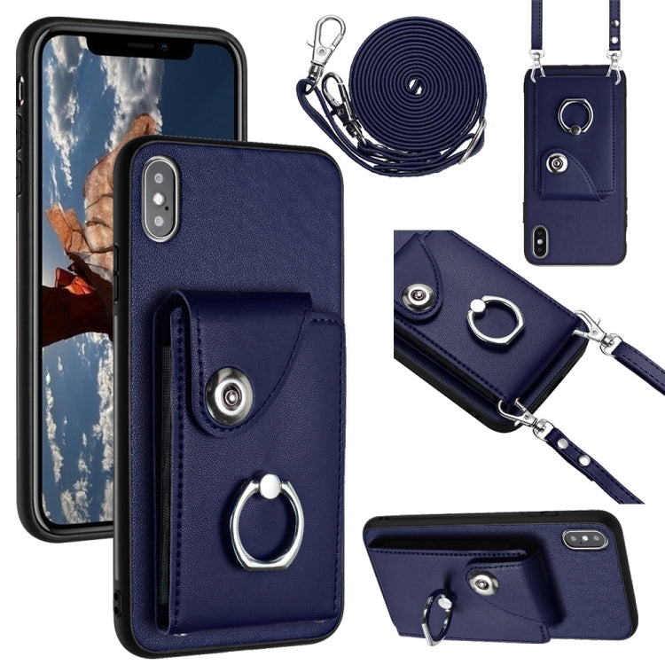 Organ Card Bag Ring Holder Phone Case with Long Lanyard, Series 4