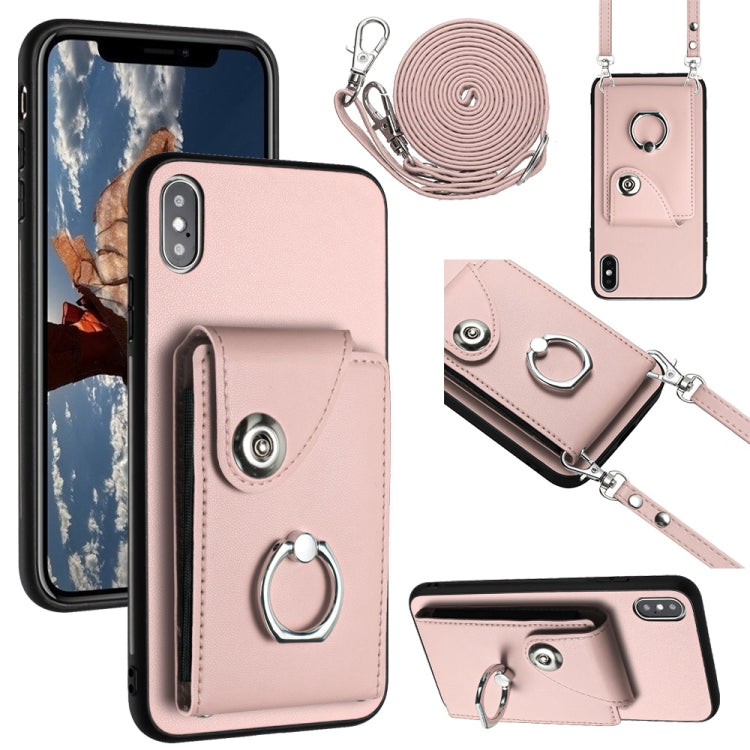 Organ Card Bag Ring Holder Phone Case with Long Lanyard, Series 4