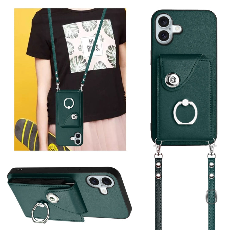 Organ Card Bag Ring Holder Phone Case with Long Lanyard, Series 2