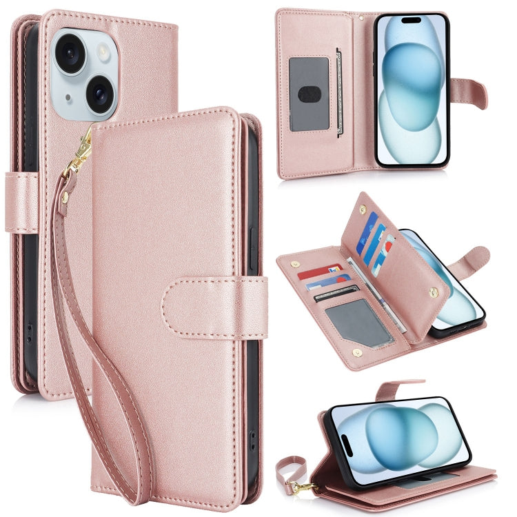 Multi-Card Wallet RFID Leather Phone Case, Series 4