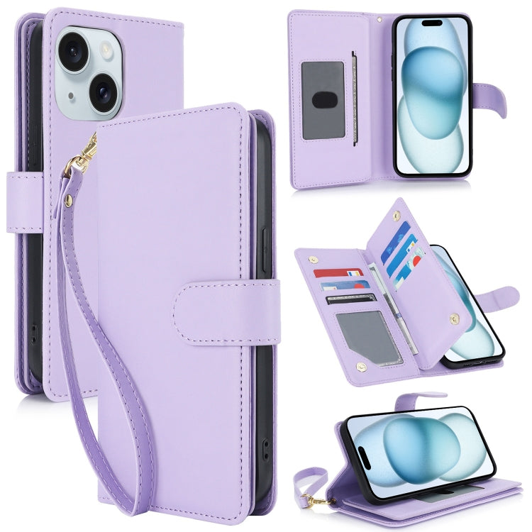 Multi-Card Wallet RFID Leather Phone Case, Series 4