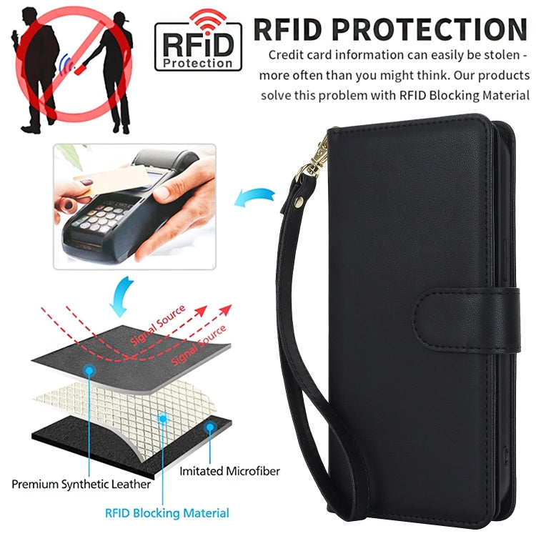 Multi-Card Wallet RFID Leather Phone Case, Series 2