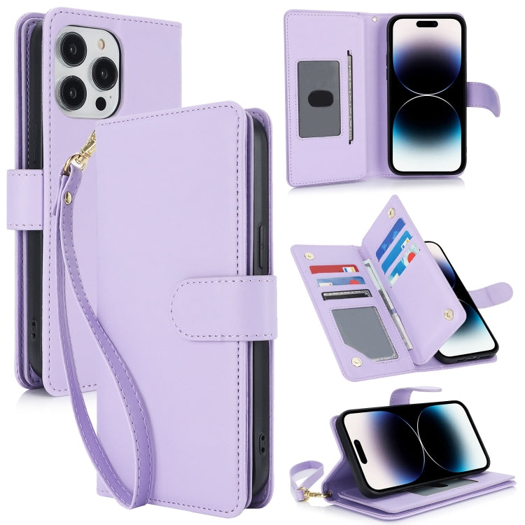 Multi-Card Wallet RFID Leather Phone Case, Series 5