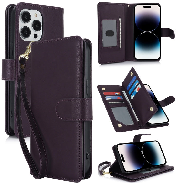 Multi-Card Wallet RFID Leather Phone Case, Series 5