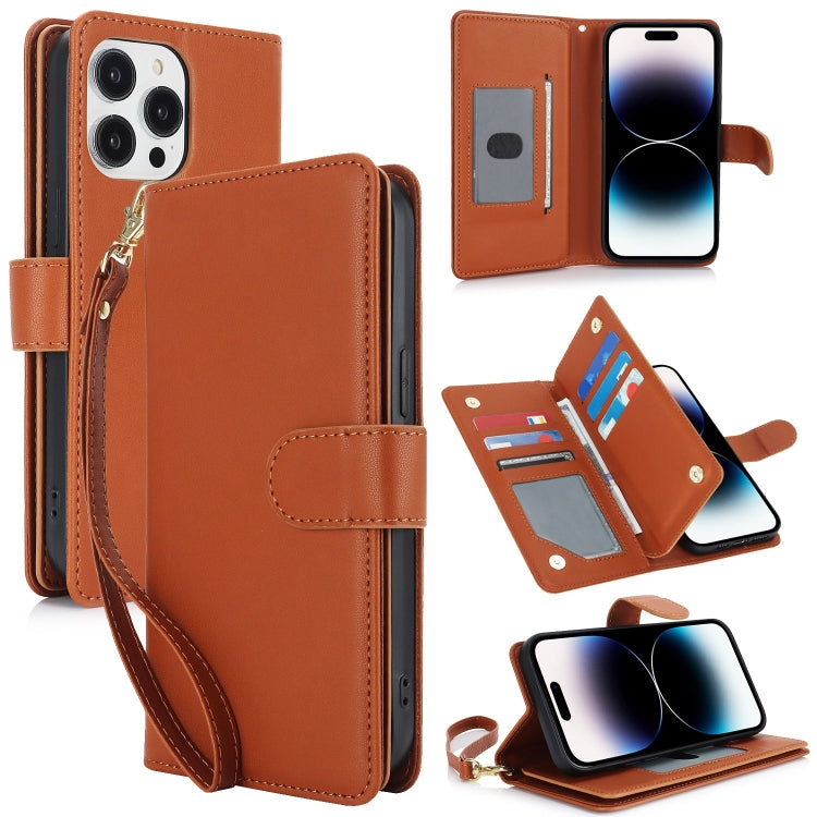 Multi-Card Wallet RFID Leather Phone Case, Series 5