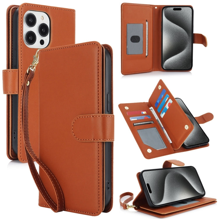 Multi-Card Wallet RFID Leather Phone Case, Series 4