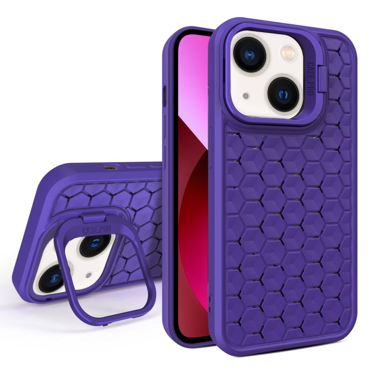 Honeycomb Radiating Lens Holder Magsafe Phone Case, Series 4