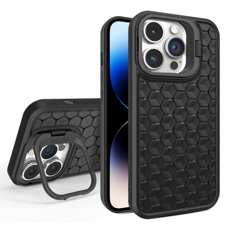 Honeycomb Radiating Lens Holder Magsafe Phone Case, Series 4