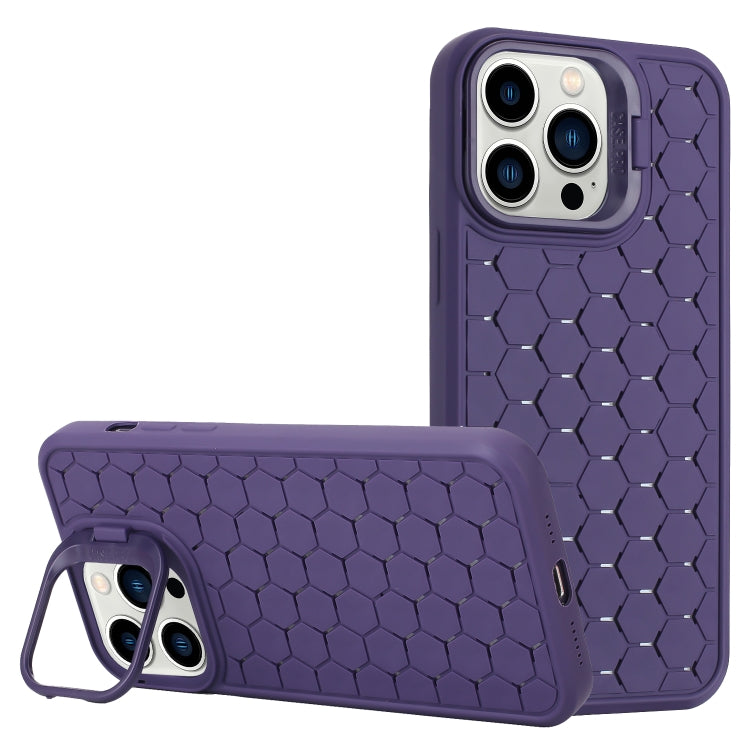 Honeycomb Radiating Lens Holder Magsafe Phone Case, Series 4