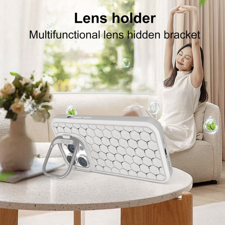 Honeycomb Radiating Lens Holder Magsafe Phone Case, Series 1