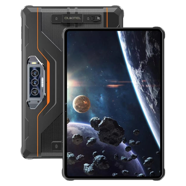 OUKITEL RT8 4G Network IP68/IP69K Rugged Tablet, 11 inch Android 13 MediaTek Helio G99 Quad Core Support Dual SIM, EU Plug