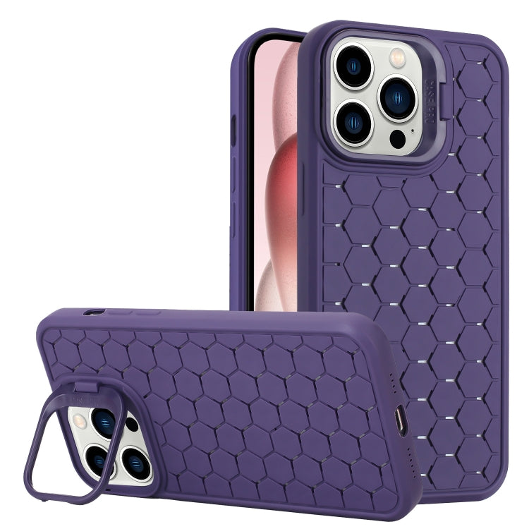 Honeycomb Radiating Lens Holder TPU Phone Case, Series 3