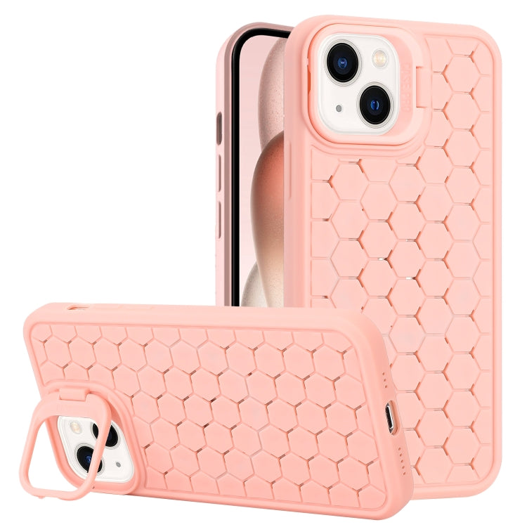 Honeycomb Radiating Lens Holder TPU Phone Case, Series 2