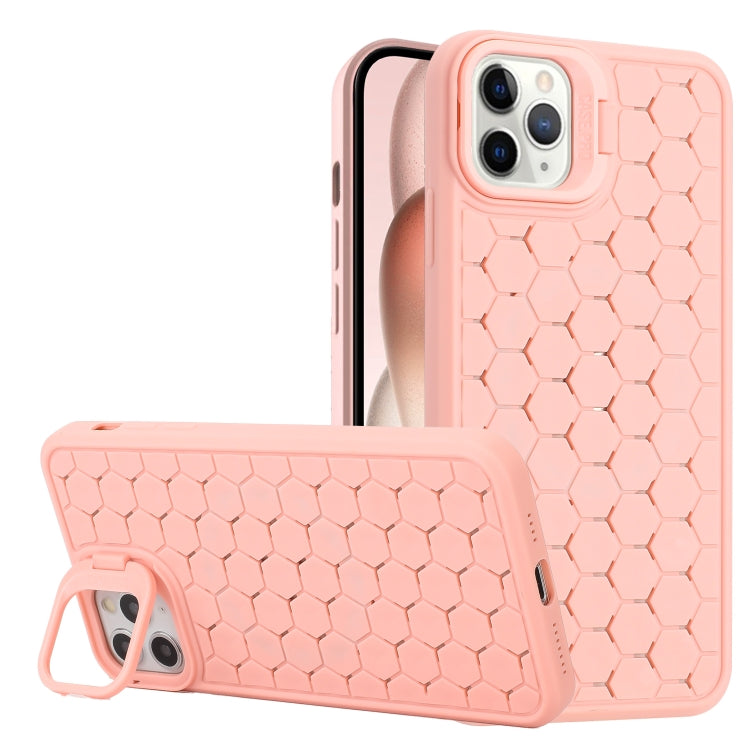 Honeycomb Radiating Lens Holder TPU Phone Case, Series 1