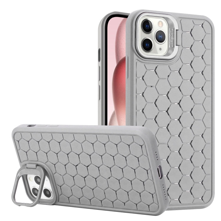 Honeycomb Radiating Lens Holder TPU Phone Case, Series 1