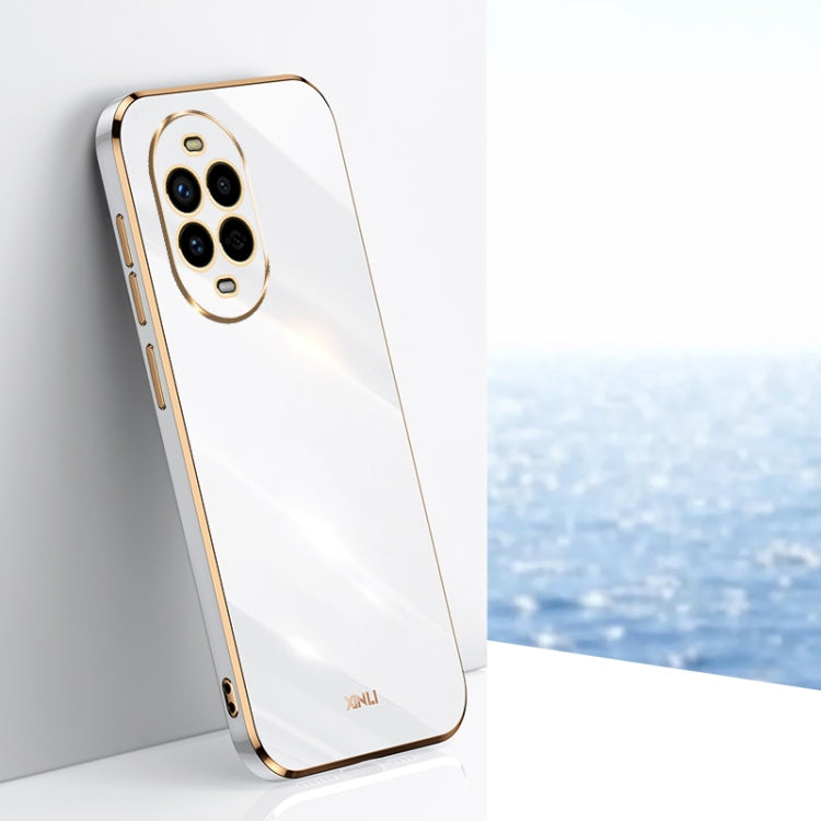 XINLI Straight 6D Plating Gold Edge TPU Phone Case, For Huawei Mate 70 Pro / 70 Pro+, For Huawei Mate 70, For Huawei Nova 13 Pro, For Huawei Pura 70 Ultra