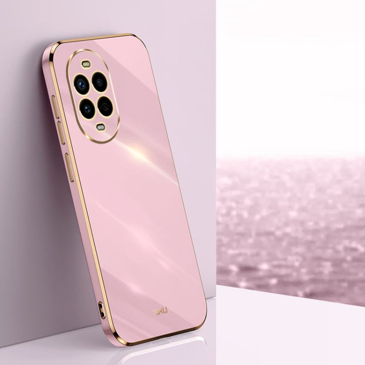 XINLI Straight 6D Plating Gold Edge TPU Phone Case, For Huawei Mate 70 Pro / 70 Pro+, For Huawei Mate 70, For Huawei Nova 13 Pro, For Huawei Pura 70 Ultra