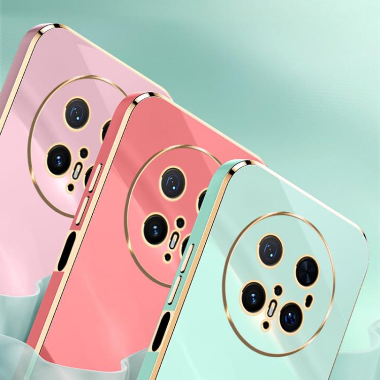 XINLI Straight 6D Plating Gold Edge TPU Phone Case, For Huawei Mate 70 Pro / 70 Pro+, For Huawei Mate 70, For Huawei Nova 13 Pro, For Huawei Pura 70 Ultra