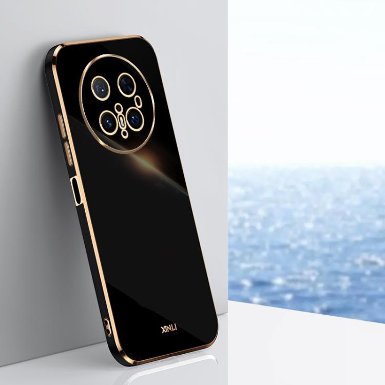 XINLI Straight 6D Plating Gold Edge TPU Phone Case, For Huawei Mate 70 Pro / 70 Pro+, For Huawei Mate 70, For Huawei Nova 13 Pro, For Huawei Pura 70 Ultra