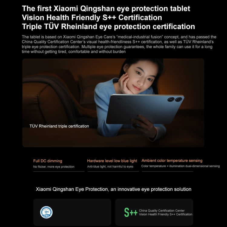 Xiaomi Redmi Pad Pro 12.1 inch Tablet PC, HyperOS Qualcomm Snapdragon 7s Gen2 Octa Core, 10000mAh Battery