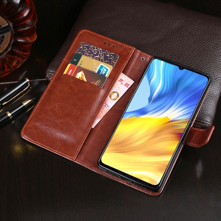 idewei Crazy Horse Texture Horizontal Flip Leather Case with Holder & Card Slots & Wallet, Series 1