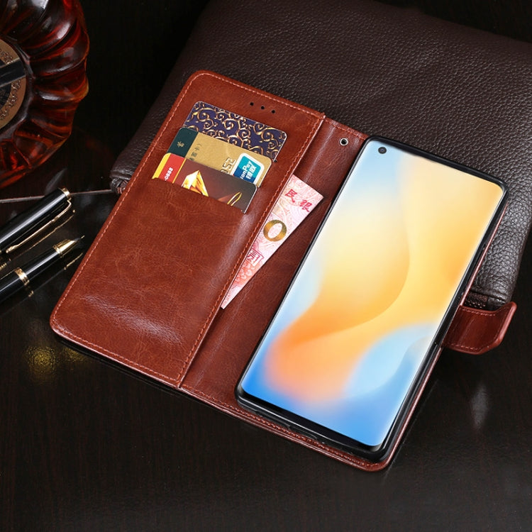 idewei Crazy Horse Texture Horizontal Flip Leather Case with Holder & Card Slots & Wallet, Series 2