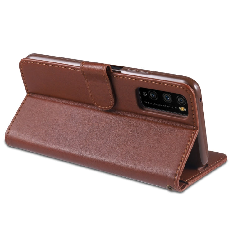 AZNS Sheepskin Texture Horizontal Flip Leather Case with Holder & Card Slots & Wallet, For Huawei Enjoy Z 5G, For Oppo Reno4 / Reno4 Pro, For Huawei Honor X10 5G, For Huawei Honor Play4, For Xiaomi Mi Note 10 Lite, For Huawei Honor Play 4T