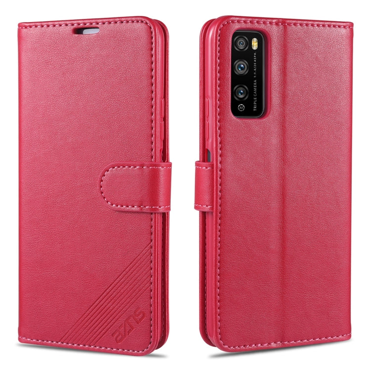 AZNS Sheepskin Texture Horizontal Flip Leather Case with Holder & Card Slots & Wallet, For Huawei Enjoy Z 5G, For Oppo Reno4 / Reno4 Pro, For Huawei Honor X10 5G, For Huawei Honor Play4, For Xiaomi Mi Note 10 Lite, For Huawei Honor Play 4T