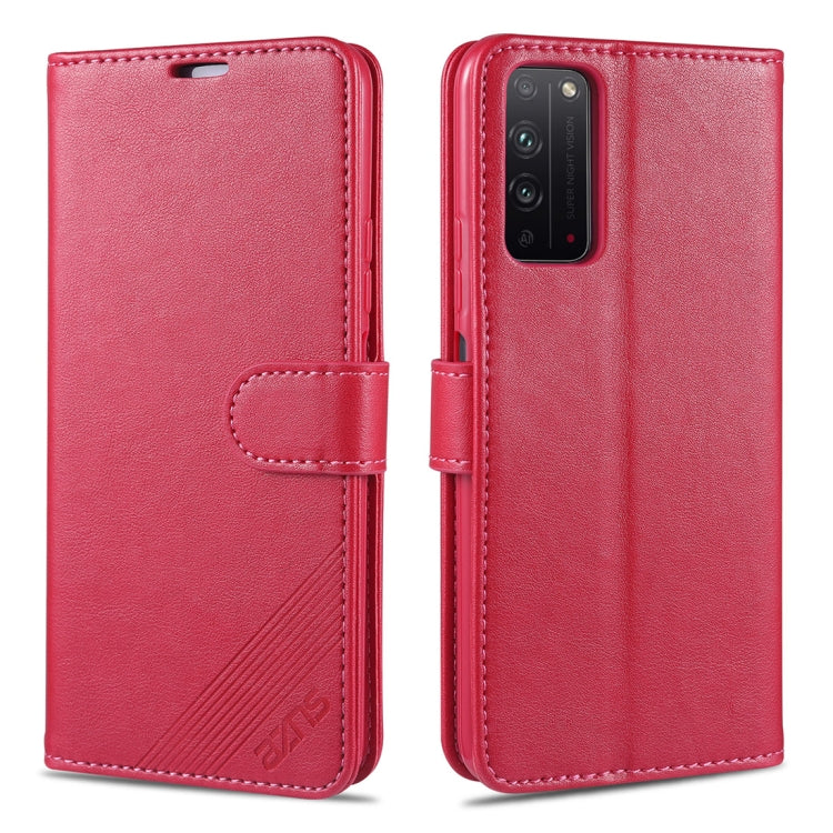 AZNS Sheepskin Texture Horizontal Flip Leather Case with Holder & Card Slots & Wallet, For Huawei Enjoy Z 5G, For Oppo Reno4 / Reno4 Pro, For Huawei Honor X10 5G, For Huawei Honor Play4, For Xiaomi Mi Note 10 Lite, For Huawei Honor Play 4T