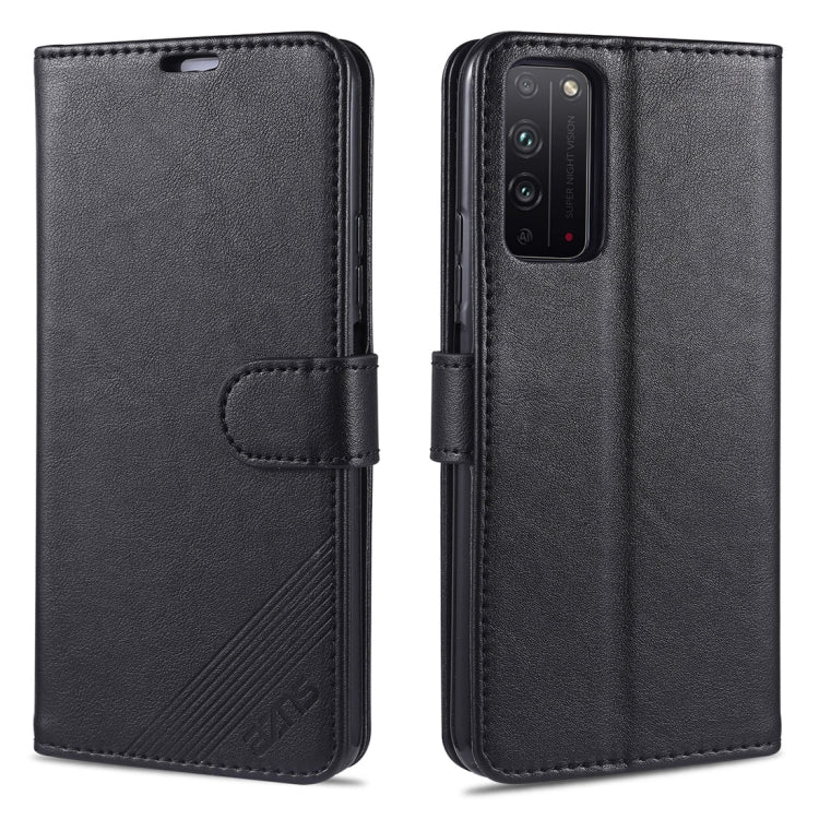 AZNS Sheepskin Texture Horizontal Flip Leather Case with Holder & Card Slots & Wallet, For Huawei Enjoy Z 5G, For Oppo Reno4 / Reno4 Pro, For Huawei Honor X10 5G, For Huawei Honor Play4, For Xiaomi Mi Note 10 Lite, For Huawei Honor Play 4T