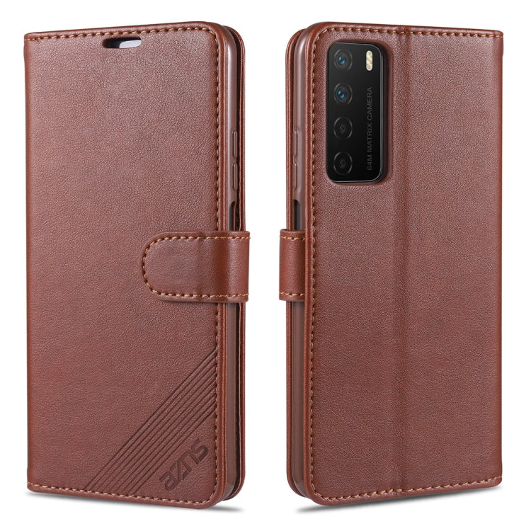 AZNS Sheepskin Texture Horizontal Flip Leather Case with Holder & Card Slots & Wallet, For Huawei Enjoy Z 5G, For Oppo Reno4 / Reno4 Pro, For Huawei Honor X10 5G, For Huawei Honor Play4, For Xiaomi Mi Note 10 Lite, For Huawei Honor Play 4T