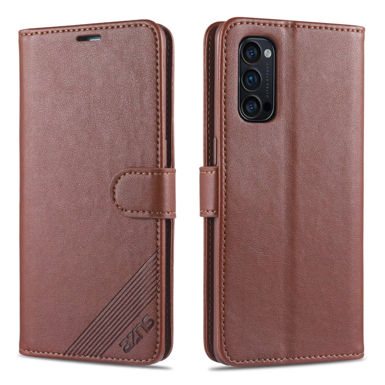 AZNS Sheepskin Texture Horizontal Flip Leather Case with Holder & Card Slots & Wallet, For Huawei Enjoy Z 5G, For Oppo Reno4 / Reno4 Pro, For Huawei Honor X10 5G, For Huawei Honor Play4, For Xiaomi Mi Note 10 Lite, For Huawei Honor Play 4T