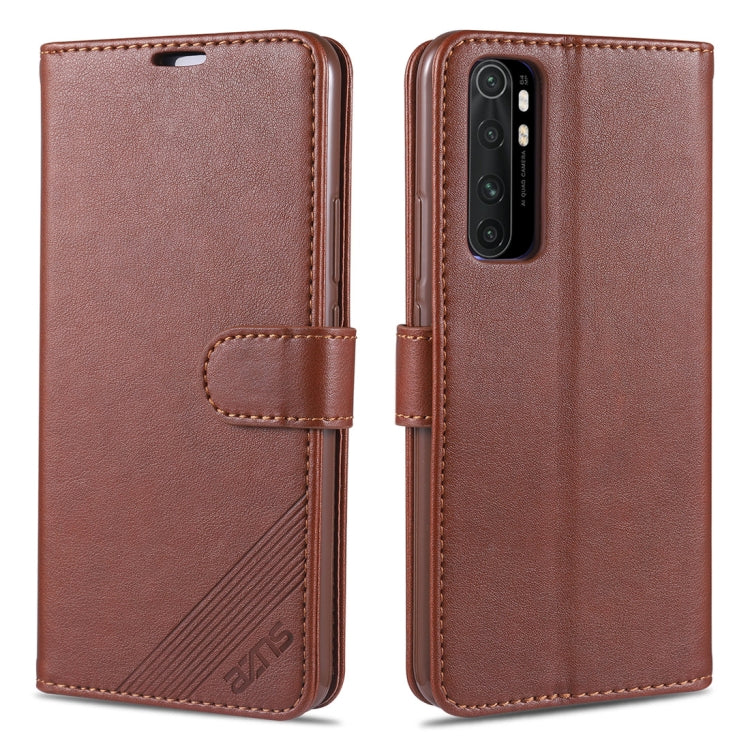 AZNS Sheepskin Texture Horizontal Flip Leather Case with Holder & Card Slots & Wallet, For Huawei Enjoy Z 5G, For Oppo Reno4 / Reno4 Pro, For Huawei Honor X10 5G, For Huawei Honor Play4, For Xiaomi Mi Note 10 Lite, For Huawei Honor Play 4T