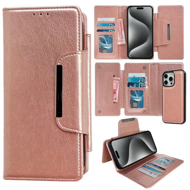 Multifunctional Seven Cards Wallet Leather Phone Case, Series 1