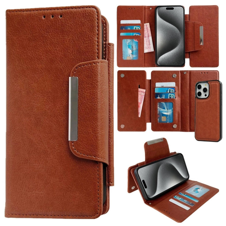 Multifunctional Seven Cards Wallet Leather Phone Case, Series 2