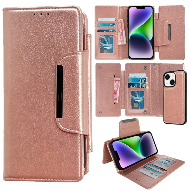 Multifunctional Seven Cards Wallet Leather Phone Case, Series 3