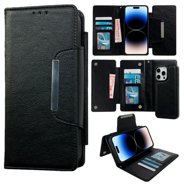 Multifunctional Seven Cards Wallet Leather Phone Case, Series 3