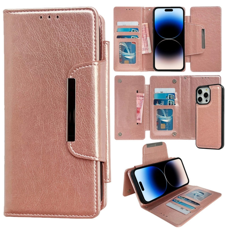 Multifunctional Seven Cards Wallet Leather Phone Case, Series 3