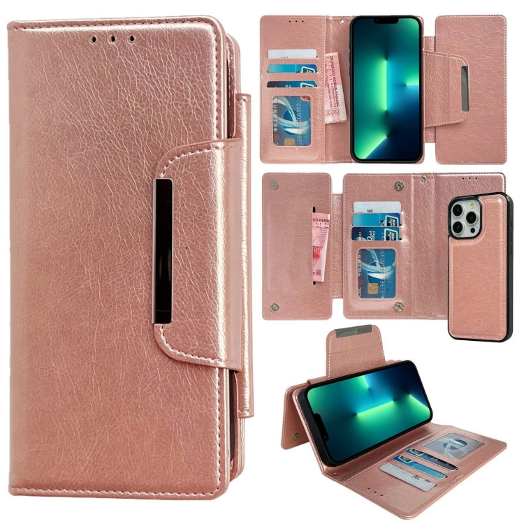 Multifunctional Seven Cards Wallet Leather Phone Case, Series 2